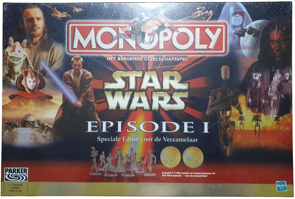 Monopoly - Star Wars - Episode One - Dutch (Sealed), Vijf spelers of meer, Verzenden, Nieuw, 1027 Newport Avenue, Pawtucket, RI 02861, United States