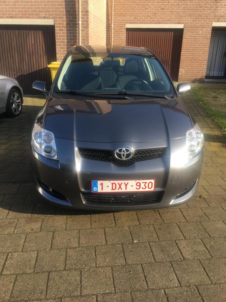 Toyota Auris 2008 Premier propriétaire en très bon état., Autos, Argent ou Gris, Achat, Boîte manuelle, Entretenue par le concessionnaire