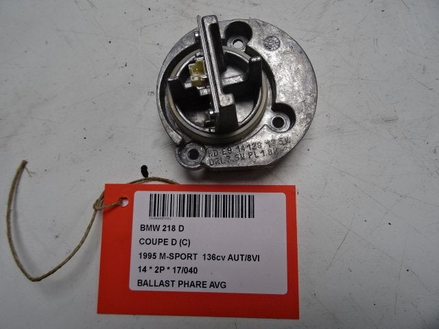 BALLAST DE PHARE XENON GAUCHE 2 serie (F22) (DRL75WPL18W), Mevr. I. Hauben, Utilisé, BMW, Rue de l'Espoir 34 34
4030  GRIVEGNÉE, BE