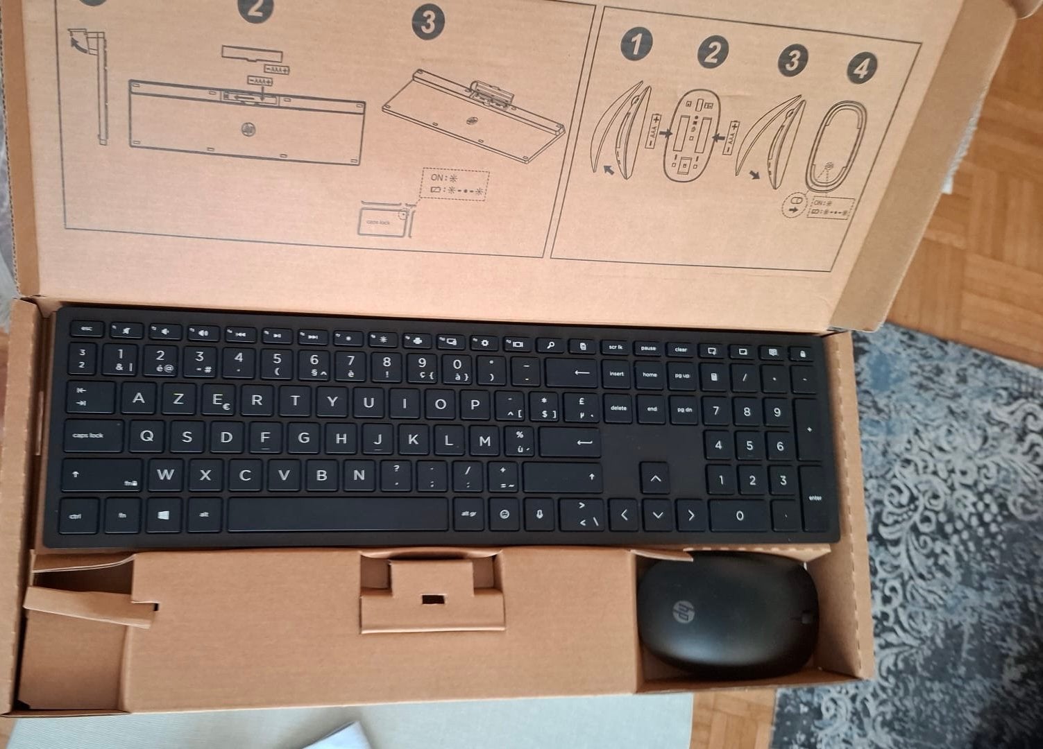 HP Pavilion Wired Keyboard and Mouse 400, Ophalen of Verzenden, Gaming toetsenbord, Bedraad, Nieuw