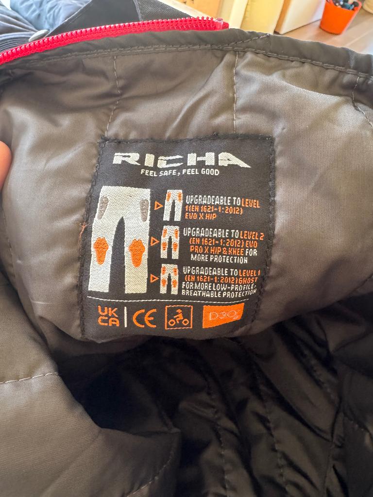 Pantalon de moto Touring Richa, Seconde main, Enlèvement ou Envoi, Richa, Combinaison