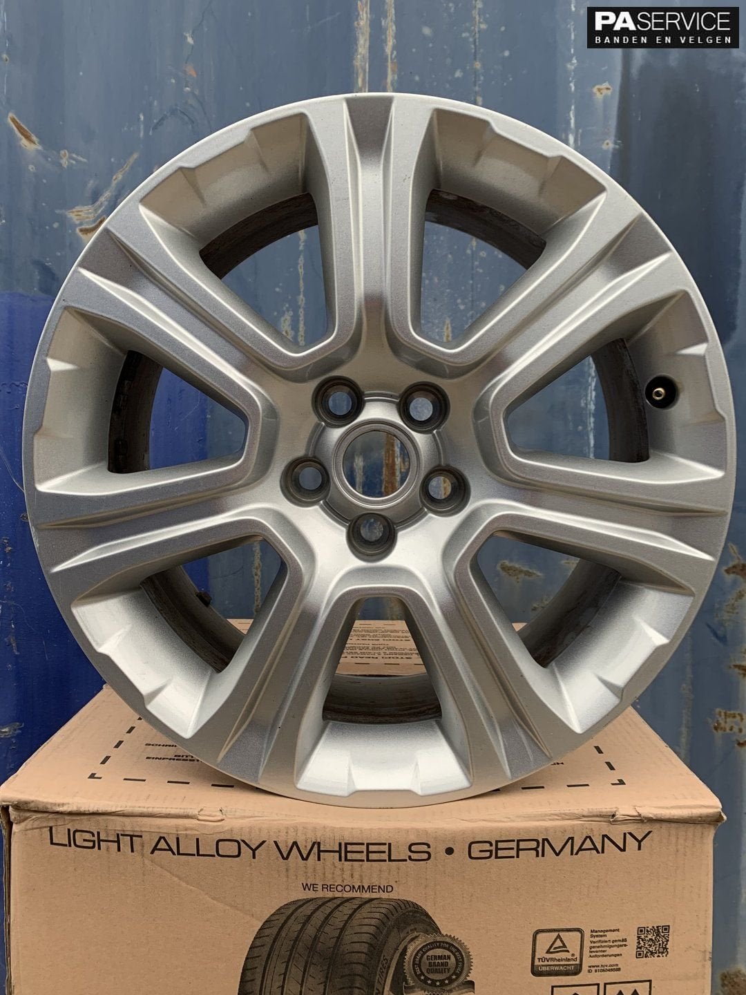 4x originele 18 inch Range rover Evoque velgen, Gebruikt, Velg(en), -, -