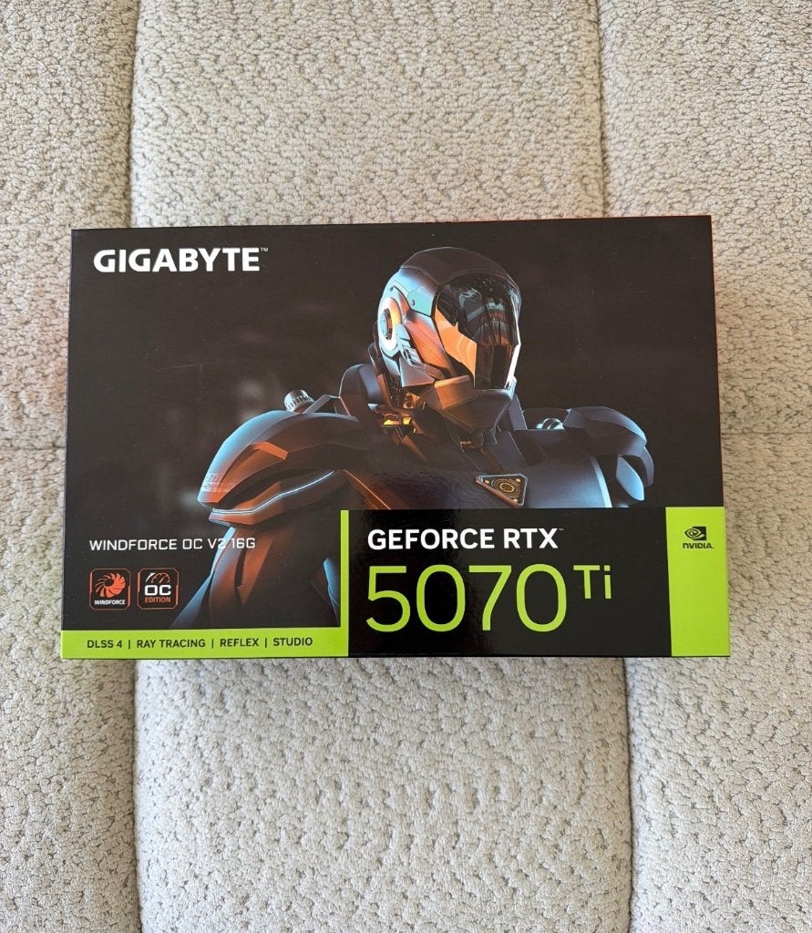 RTX 5070ti windforce, Informatique & Logiciels, Cartes vidéo, Neuf, Enlèvement ou Envoi, GDDR6, PCI-Express 4