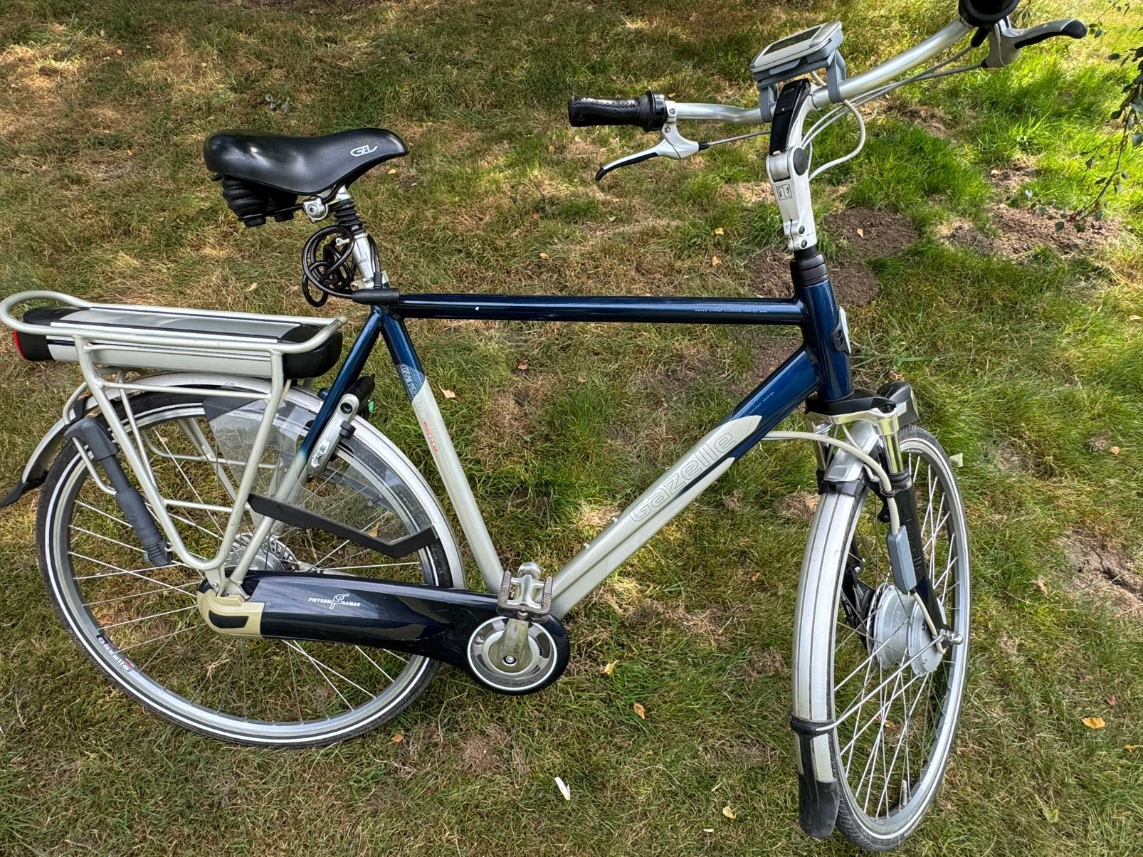 Gazelle elektrisch fiets, Comme neuf, Moins de 30 km par batterie, Gazelle, Enlèvement