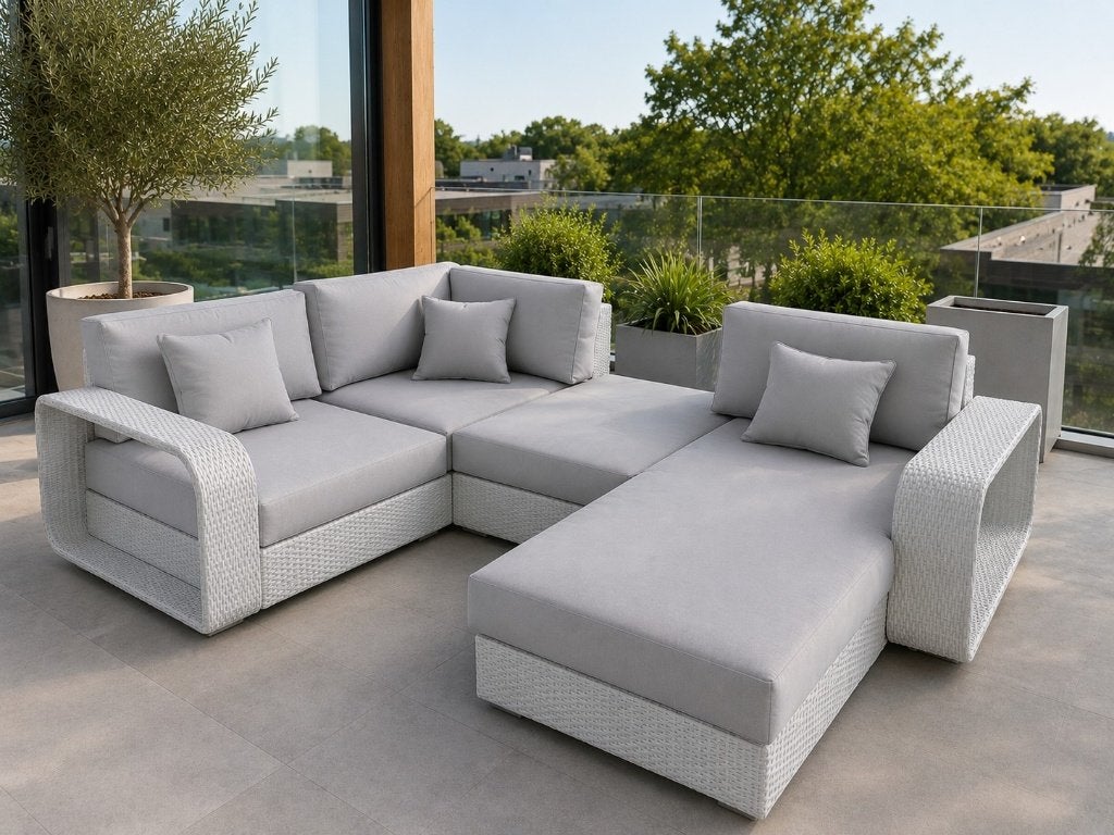 Complete loungeset eenmalig 999 euro, Jardin & Terrasse, Accessoires mobilier de jardin, Enlèvement ou Envoi, Neuf