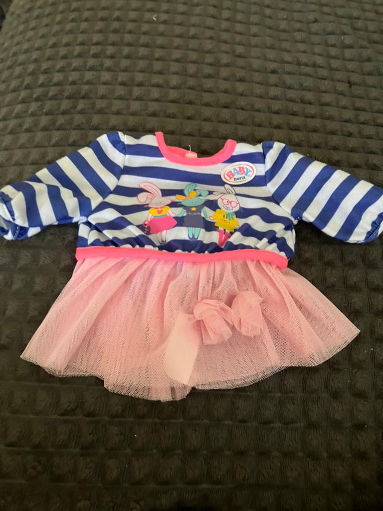 Robe en tulle Baby Born Zapf Creation pour poupée 43 cm, Enlèvement ou Envoi, Comme neuf