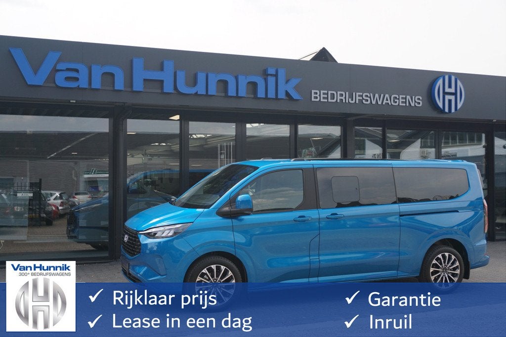 Ford Transit Custom Tourneo 340L 2.5 PHEV 233PK Titanium X L, Cuir, 8 places, Achat, Entreprise