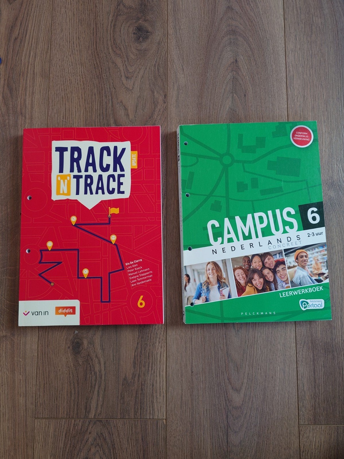 6de Middelbaar Schoolboeken Track 'n' Trace 6 & Campus 6, Boeken, Ophalen of Verzenden, Nieuw, Nederlands