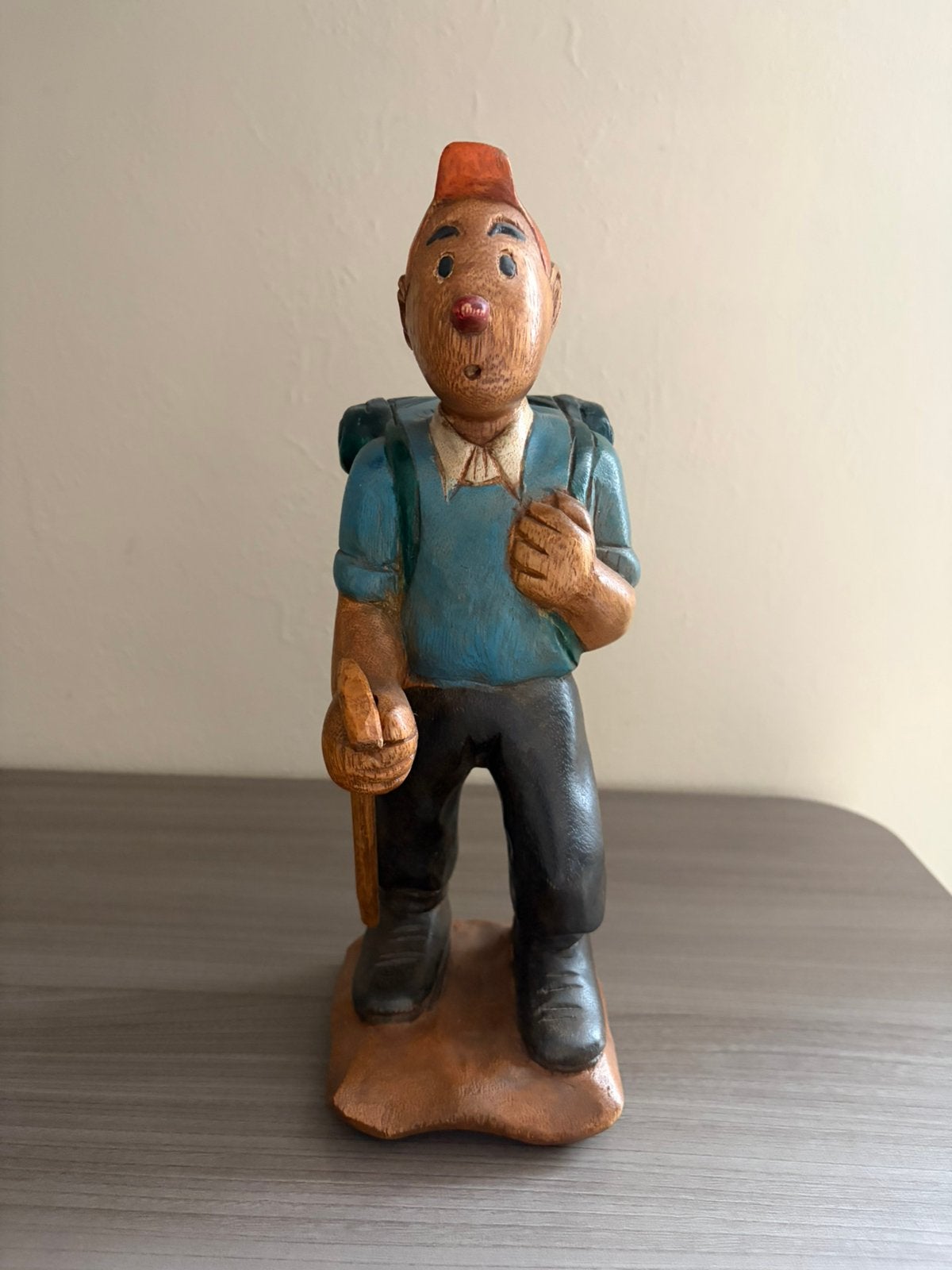Kuifje in hout, Collections, Enlèvement, Tintin, Comme neuf
