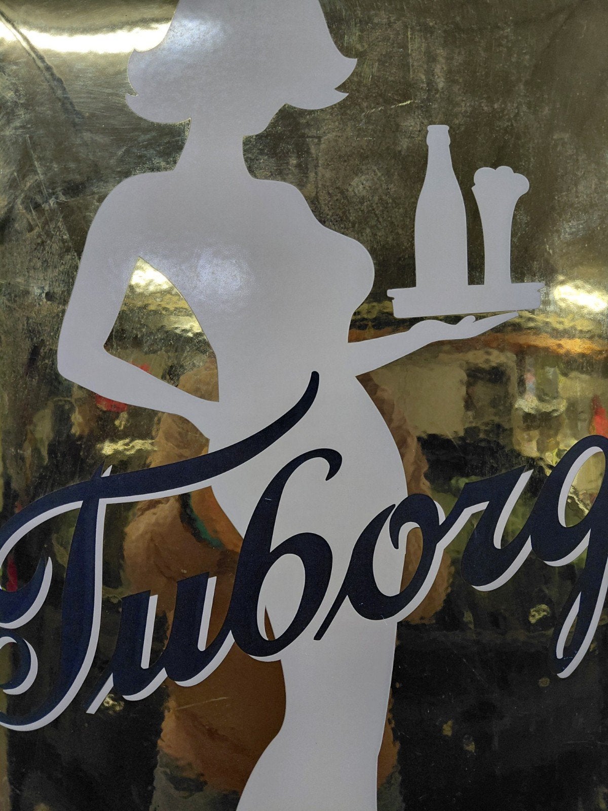 Reclamebord Tuborg, Collections, Marques de bière, Enlèvement