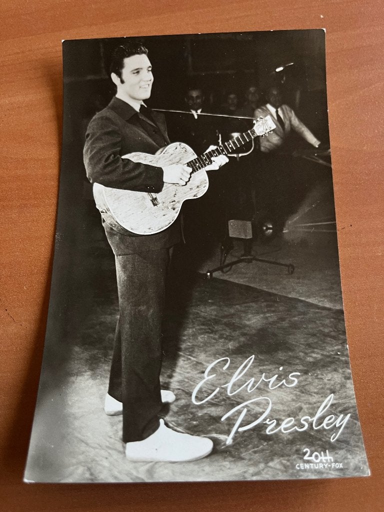 Fotokaart Elvis Presley -Jaren 1960, Verzenden, Zo goed als nieuw, Foto of Kaart