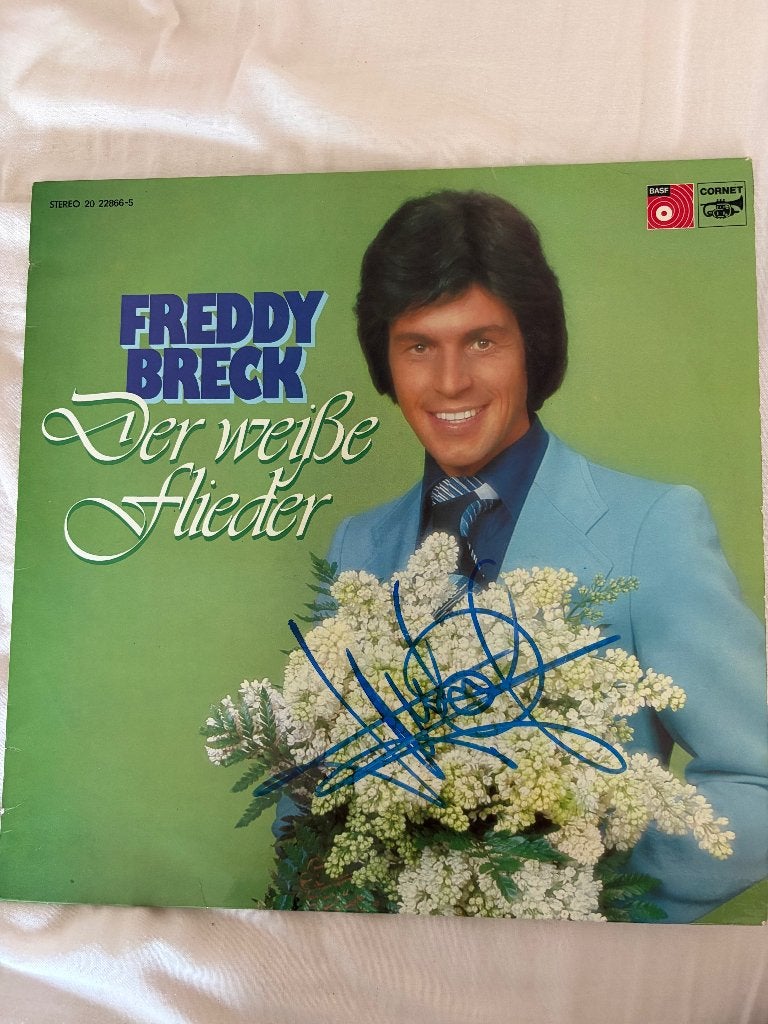LP Freddy Breck: Der Weiße Flieder, Ophalen of Verzenden, Gebruikt, LP
