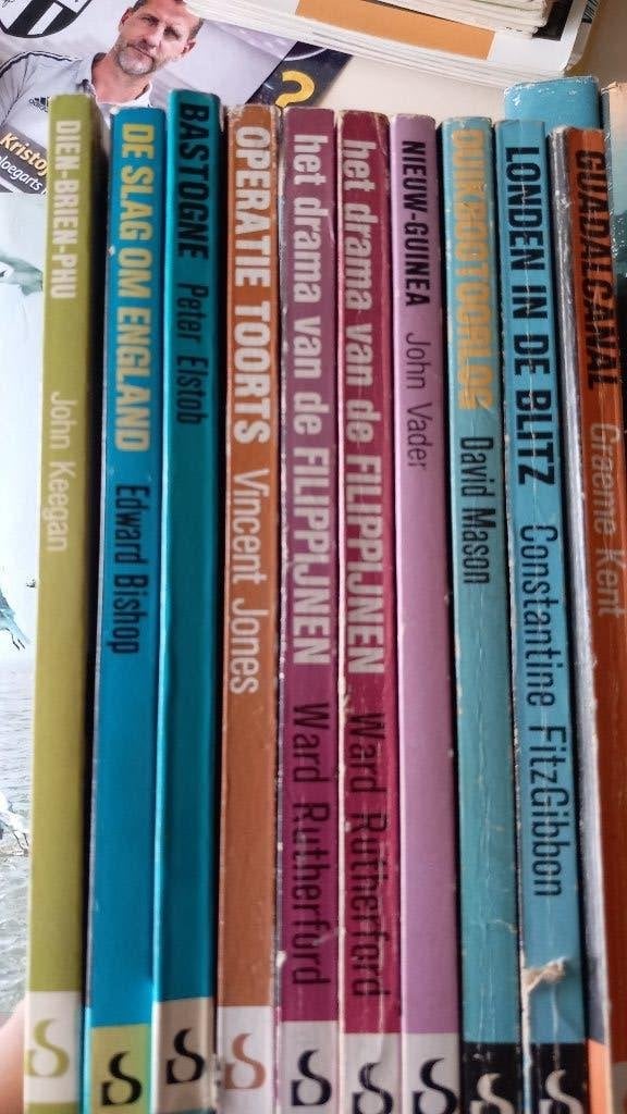 oorlogsboeken: Bibliotheek van de 2e wereldoorlog (10stuks), Boeken, Ophalen, Tweede Wereldoorlog, Gelezen