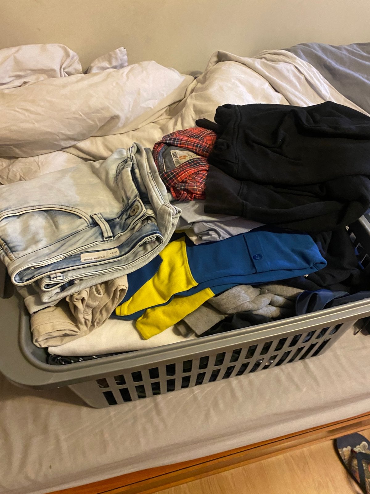 Lot kledij vooral maat M en L en paar S, Kleding | Heren, Ophalen, Gedragen, Maat 48/50 (M)