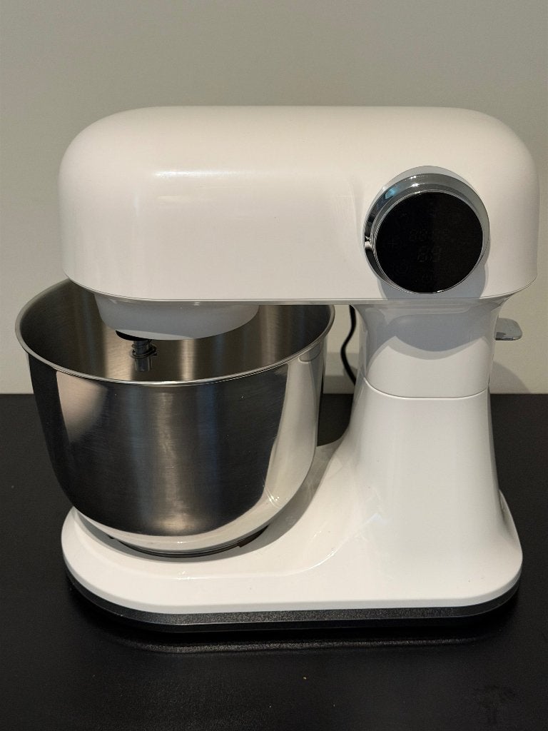 Witte multifunctionele keukenmachine - Zo goed als nieuw, Elektronische apparatuur, Keukenmixers, Zo goed als nieuw, 4 liter of meer