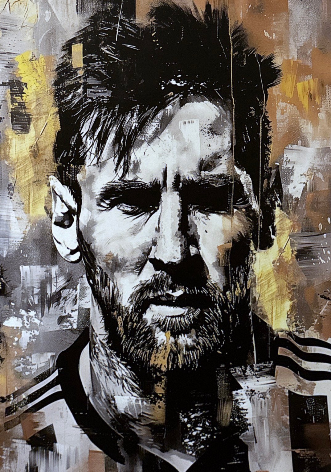 Messi canvas!, Antiek en Kunst, Ophalen of Verzenden