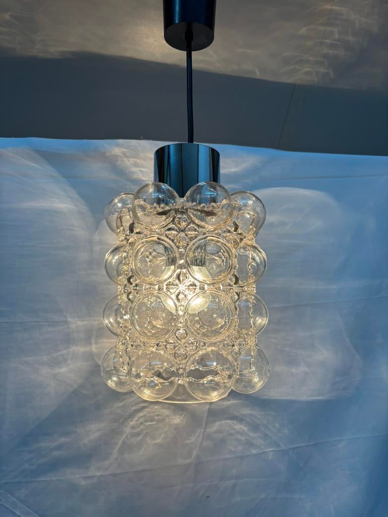 Vintage Helena Tynell hanglamp, designer bubbel lamp 1960, Ophalen of Verzenden, Gebruikt
