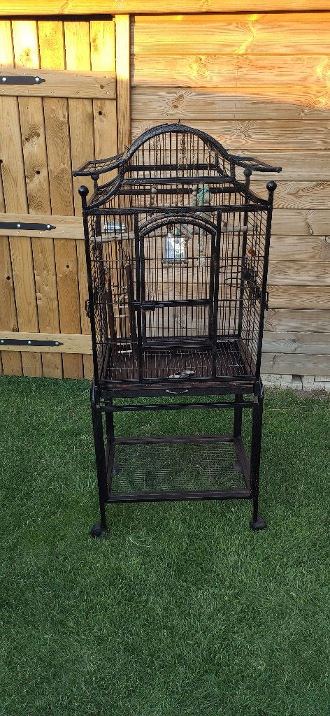 Vogelkooi, Dieren en Toebehoren, Ophalen, Gebruikt, Metaal, Vogelkooi