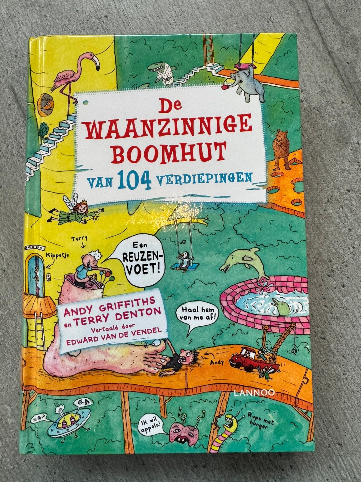 Terry Denton - De waanzinnige boomhut van 104 verdiepingen, Enlèvement, Neuf, Terry Denton; Andy Griffiths
