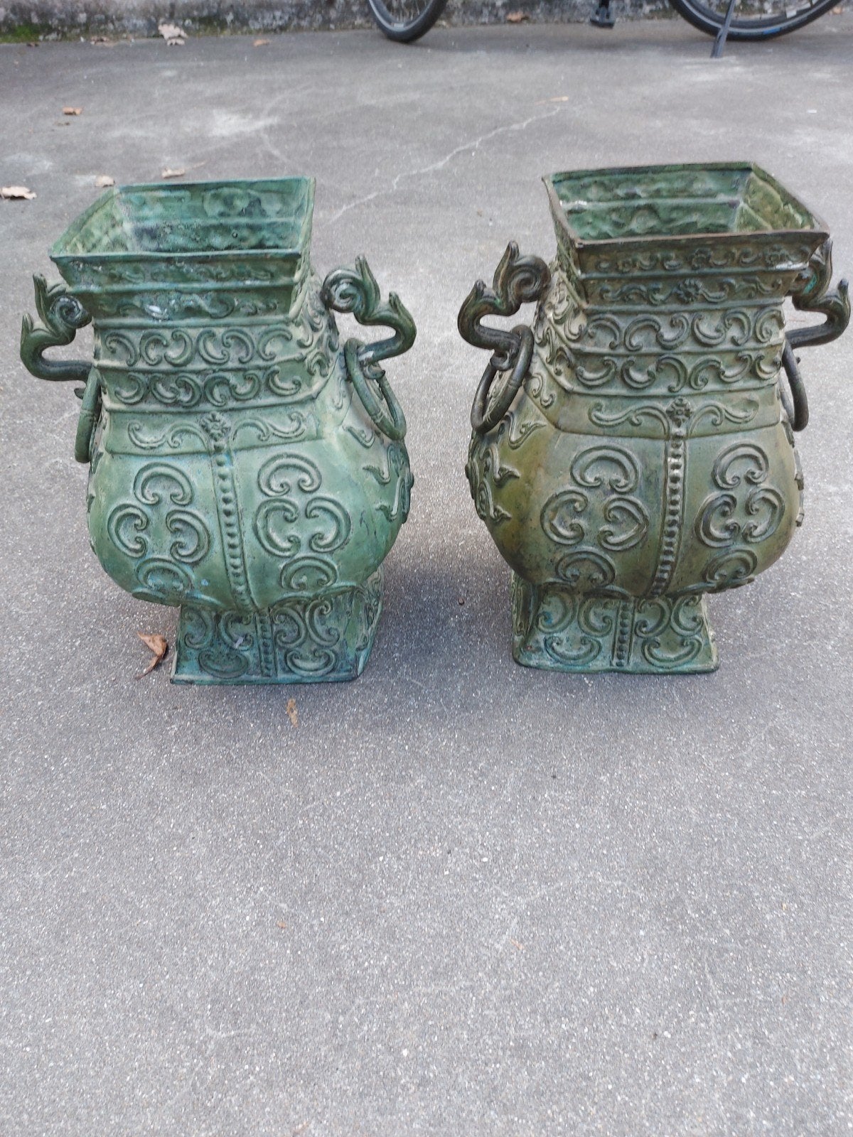 bronzen vazen, Antiek en Kunst, Ophalen of Verzenden