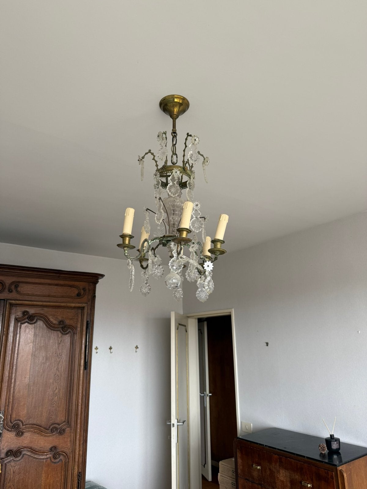 Lustre vintage, Maison & Meubles, Enlèvement, Comme neuf