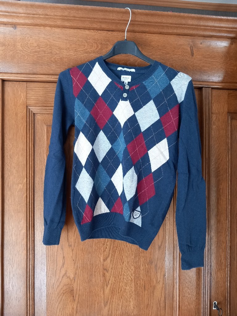 PEPE JEANS - trui V - lange mouwen - maat 12 jaar, Verzenden, Trui of Vest, Zo goed als nieuw, PEPE JEANS