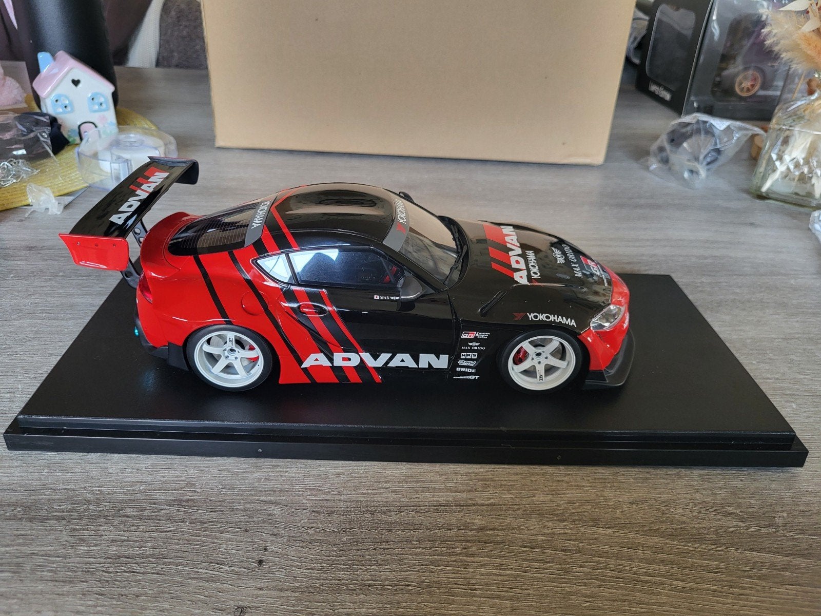 Toyota supra mk5 schaal 1/18, Hobby & Loisirs créatifs, Voitures miniatures | 1:18, Enlèvement ou Envoi