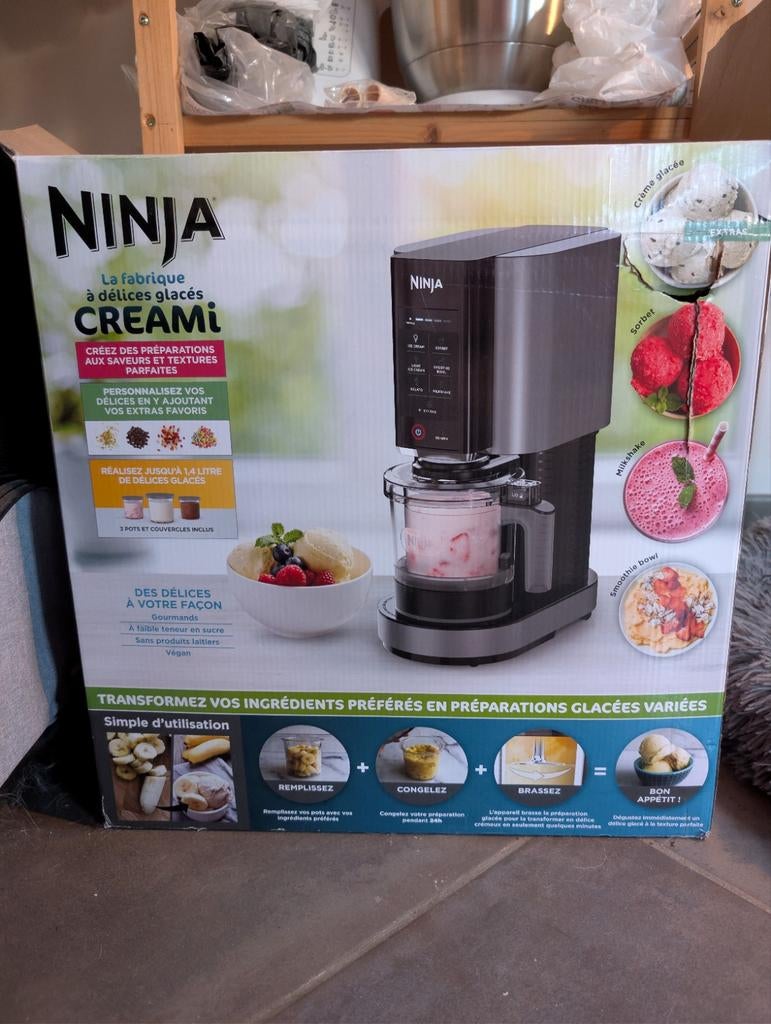 Ninja creami, Electroménager, Machines à glace, Comme neuf
