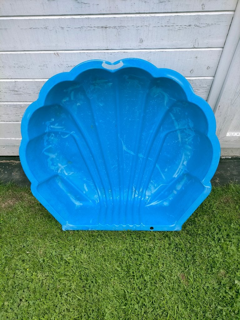 Bac à sable coquille 73x88 cm bleu., Enfants & Bébés, Jouets | Extérieur | Bacs à sable, Enlèvement, Utilisé