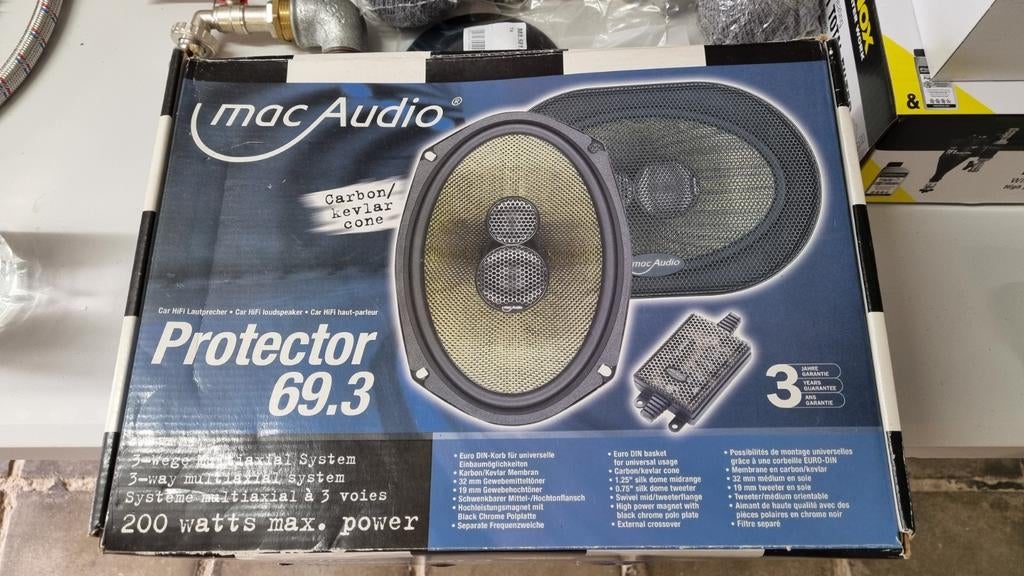 Mac Audio Protector 69.3-luidsprekers, Auto diversen, Autospeakers, Ophalen, Zo goed als nieuw