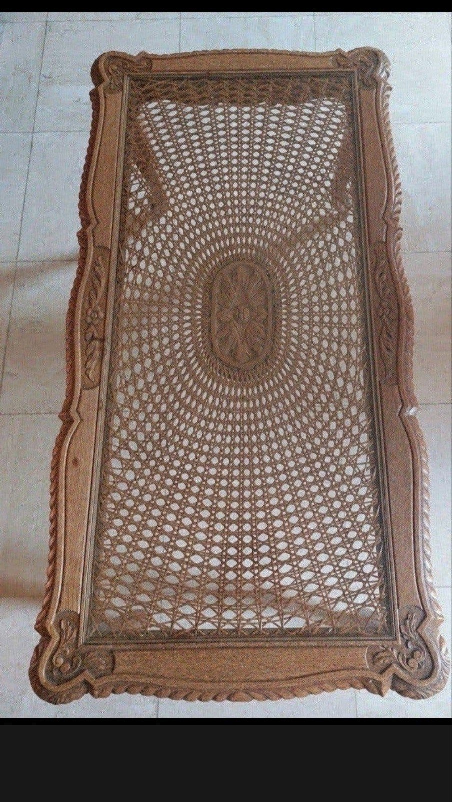 Table en chêne, Maison & Meubles, Enlèvement, Verre