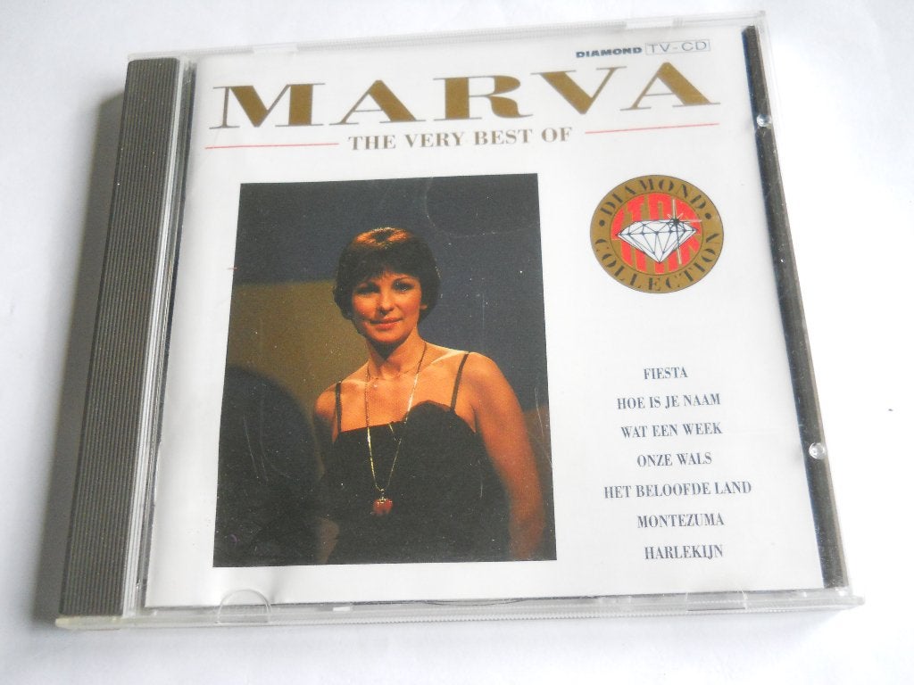CD - MARVA - THE BEST OF, Cd's en Dvd's, Ophalen of Verzenden, Levenslied of Smartlap, Verzamelalbum, Eerste persing