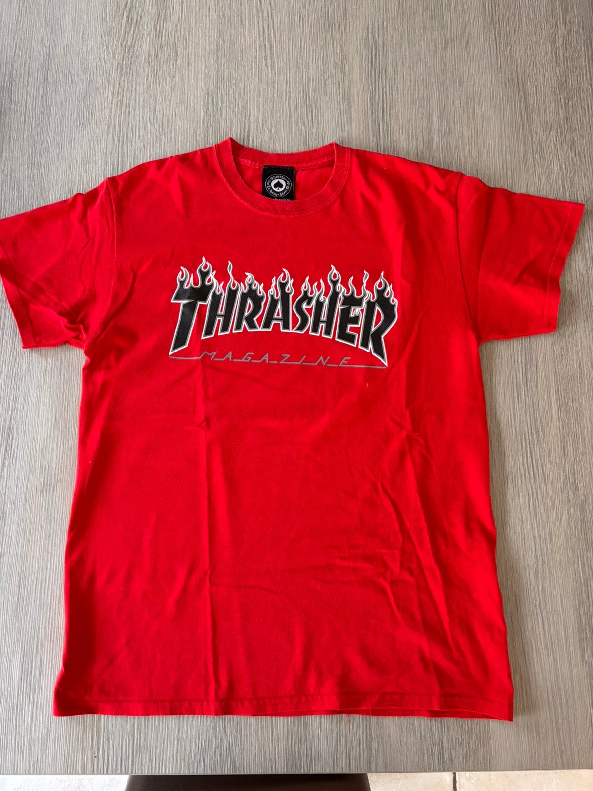 T-shirt Thrasher - maat M, Maat 48/50 (M), Ophalen of Verzenden, Rood, Thrasher