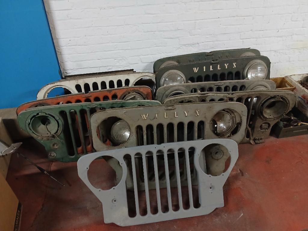 jeep willys cj3a, Enlèvement, Avant, Jeep