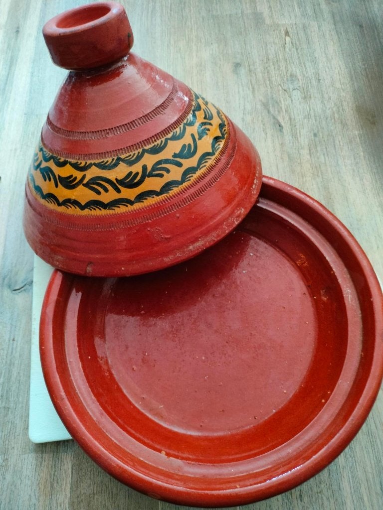 Traditionele tajine, Ophalen, Gebruikt, Steen/keramiek, Tajine