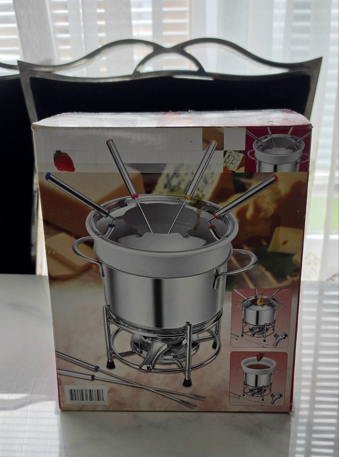 Fondueset met alles erbij, Ophalen of Verzenden