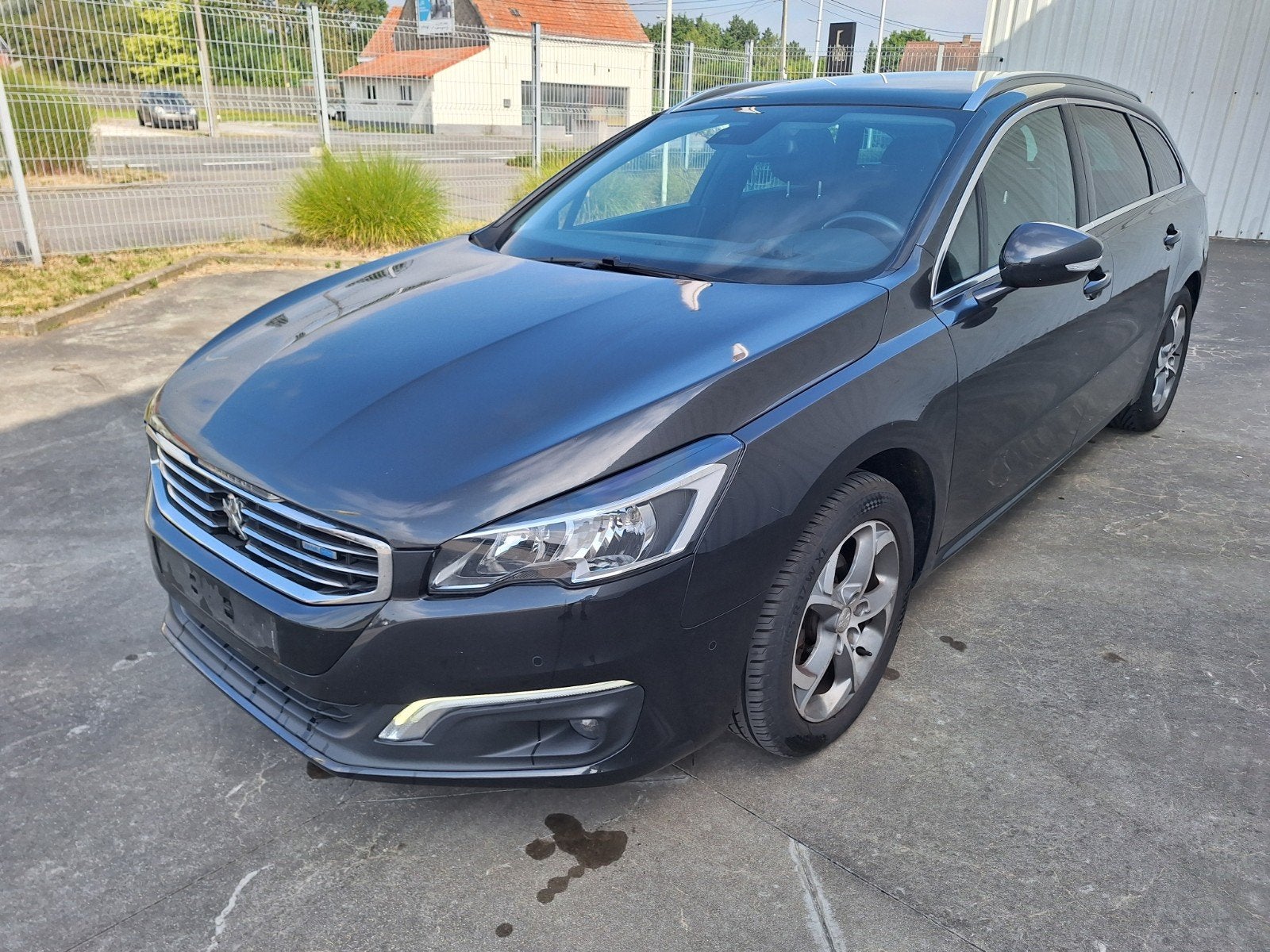 PEUGEOT 508 BLUE DHI 2017 1,6 DIESEL 133000 KM, Auto's, Peugeot, Stof, Zwart, 5 deurs, Particulier