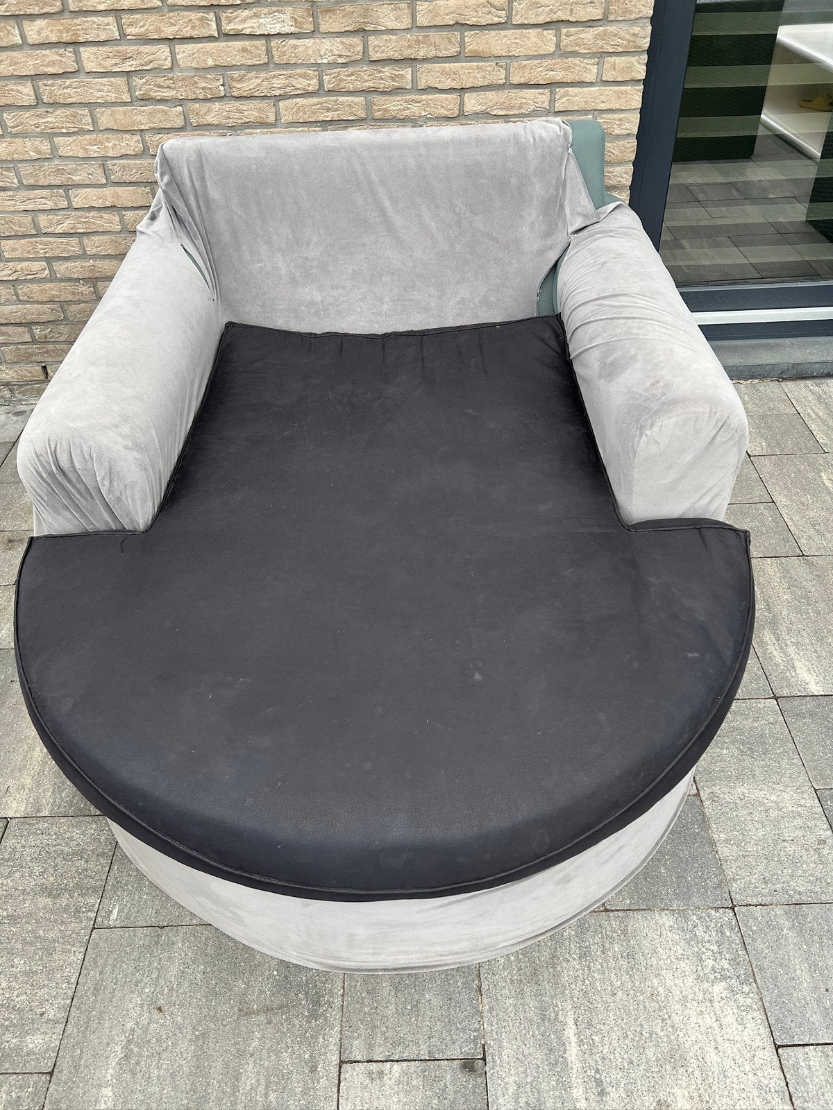 Bank, loevseat, Enlèvement, Utilisé, 125 à 150 cm, 100 à 125 cm