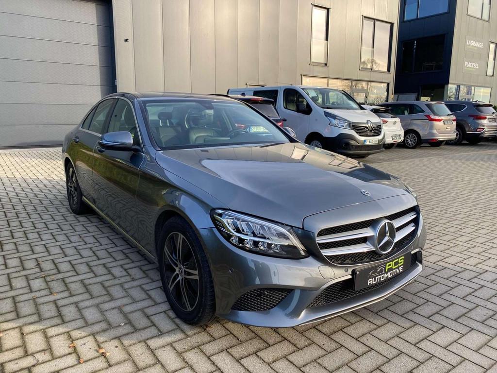 Mercedes-Benz C-Klasse 180 Automaat / 1.6 Diesel / 100.000 k, Autos, Argent ou Gris, Achat, Entreprise, Noir