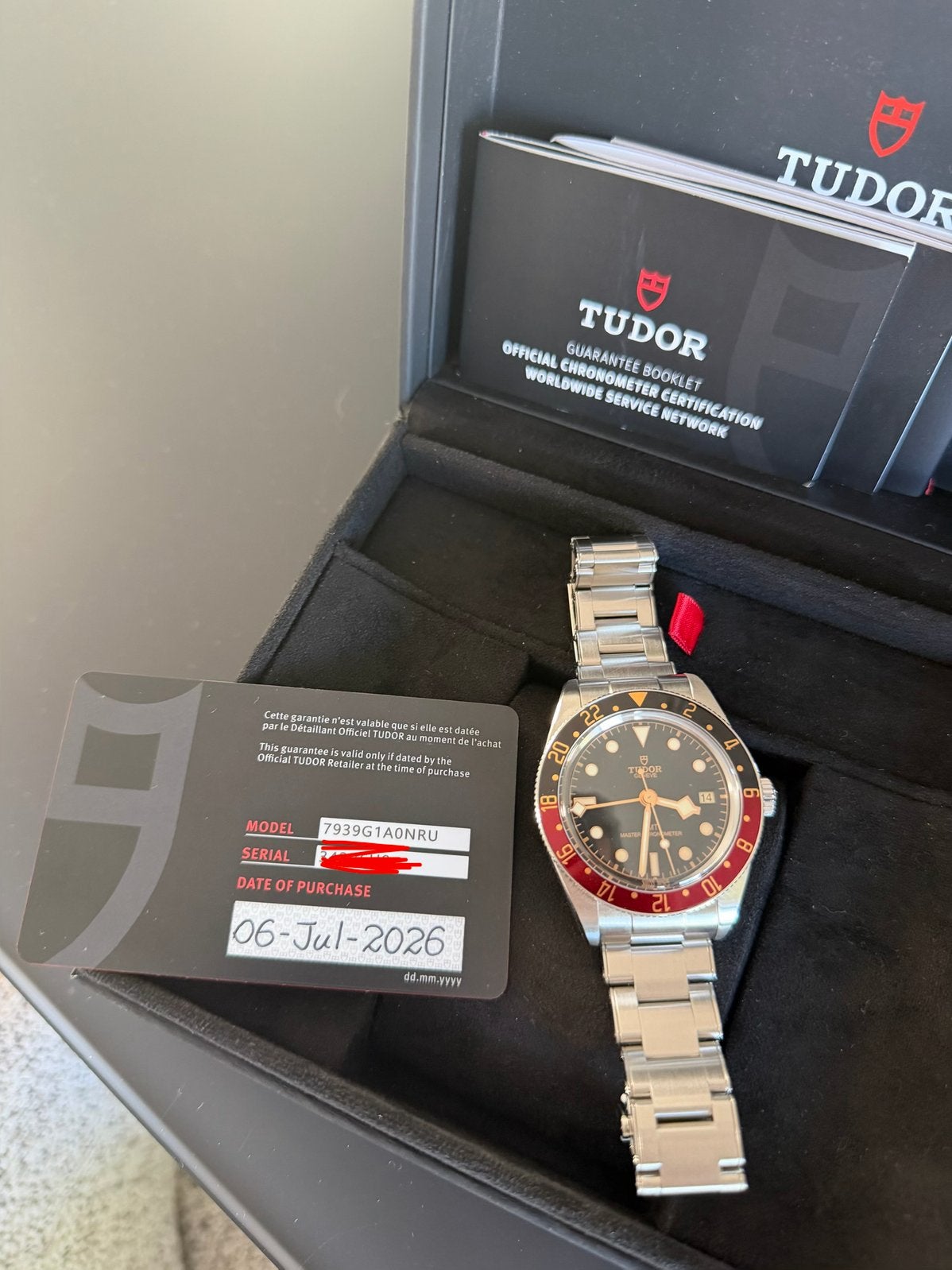 Tudor Black Bay 58 GMT Coke 2026, Enlèvement, Comme neuf