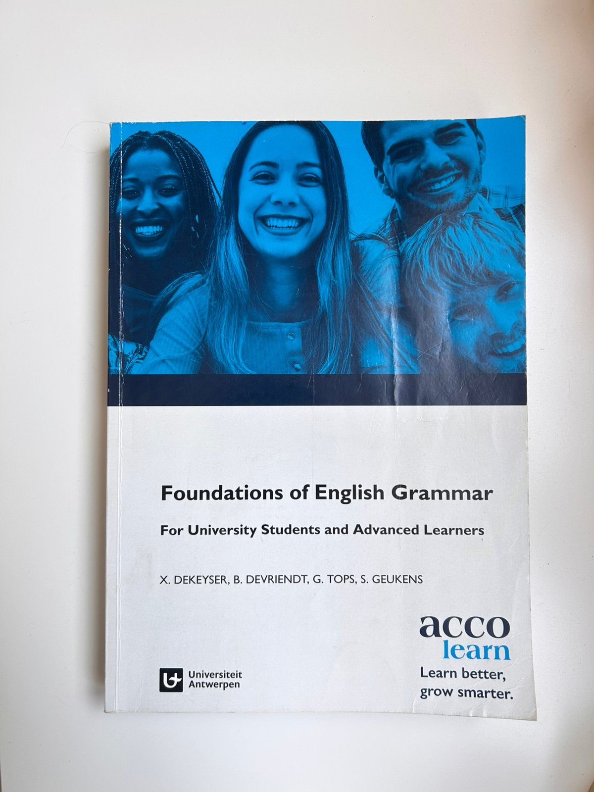 Gert Dekeyser - Foundations of English Grammar, Boeken, Ophalen of Verzenden, Gelezen, Gert Dekeyser; Betty Devriendt