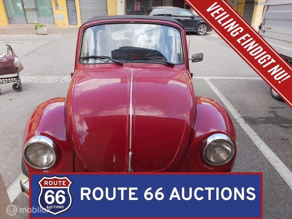 Volkswagen Beetle Cabriolet | 1975 | Route 66 Auctions, Autos, Achat, Entreprise, Autre carrosserie, Essence