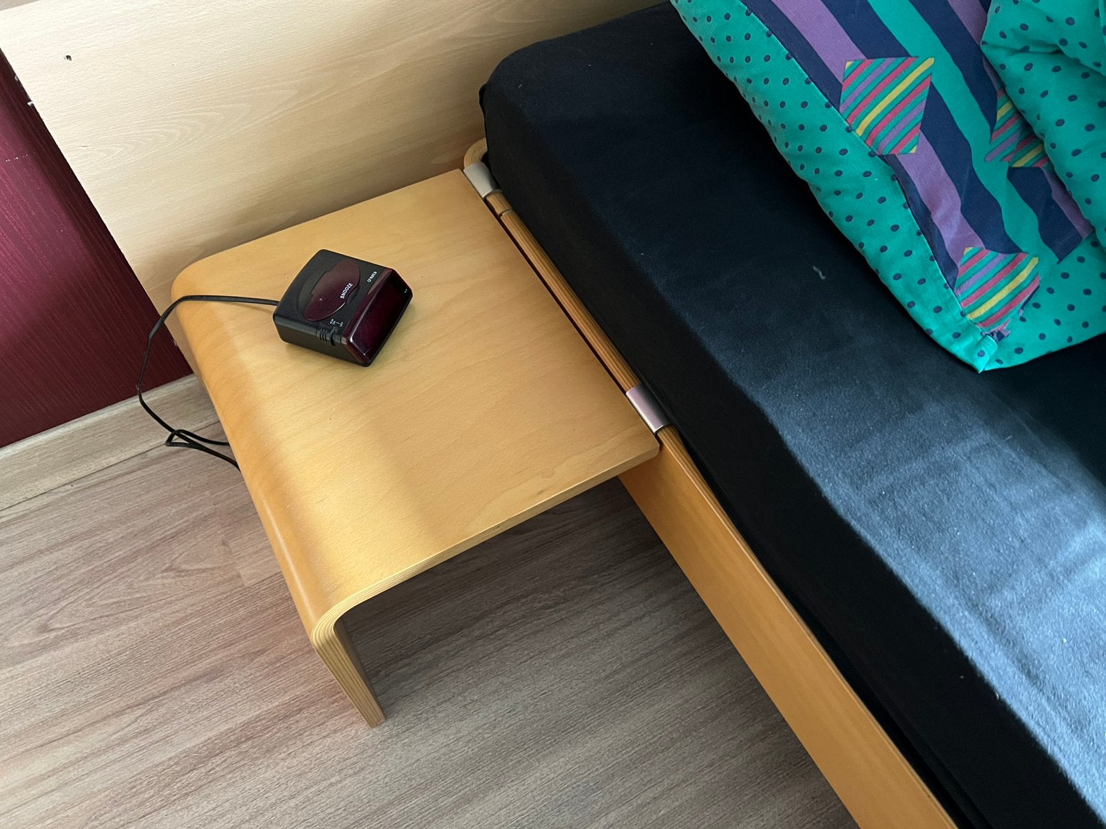 Bed auping auronde, Huis en Inrichting, Slaapkamer | Bedden, Ophalen, Verstelbaar, 140 cm, Zo goed als nieuw