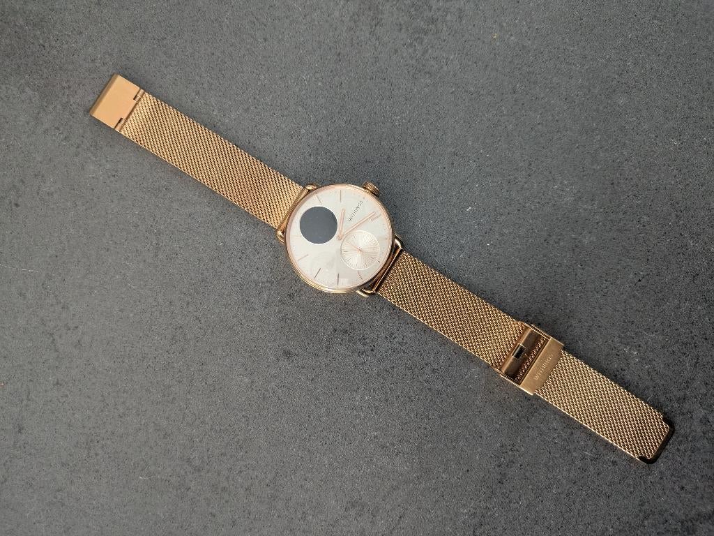 Withings Scanwatch 2 rosé goud, Bijoux, Sacs & Beauté, Montres connectées, Avancer d'un pas, Withings, Comme neuf, Enlèvement