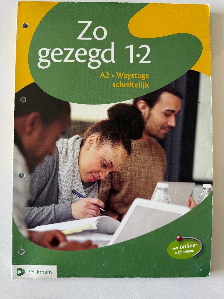 Zo Gezegd 1.2 Schriftelijk + Oefening Boek, Boeken, Ophalen