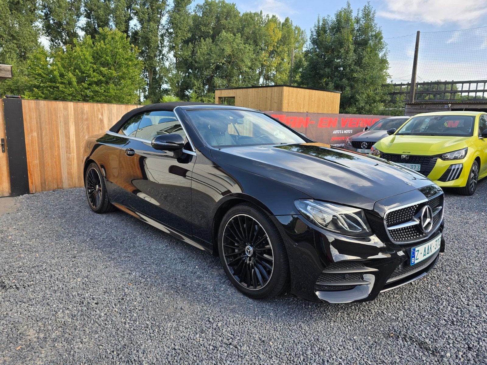 Mercedes-Benz E200 Amg-Line Cabrio reeds blanco gvv!!!!, Autos, Cuir, Achat, Entreprise, Cabriolet