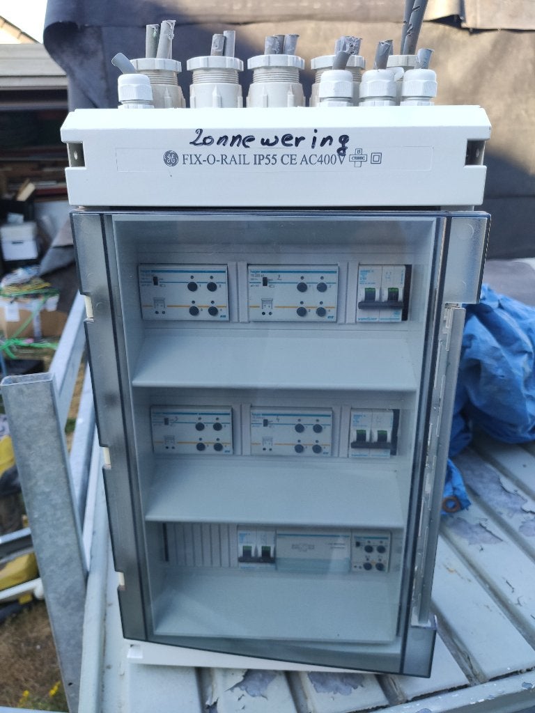 KNX zonnewering Hager Tebis TS 223 a1 + TS314 + TXA111, Ophalen of Verzenden, Gebruikt, Hager, Groepenkast