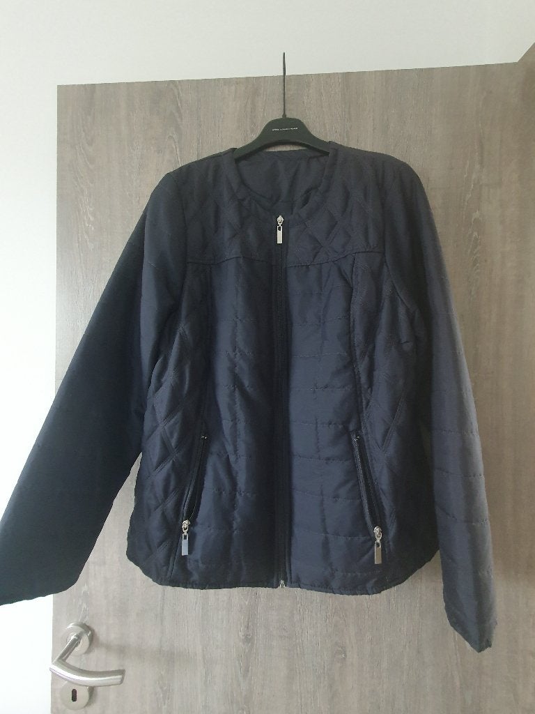 Veste  Nathalie Andersen 42/44, Taille 42/44 (L), Enlèvement ou Envoi, Comme neuf, Bleu