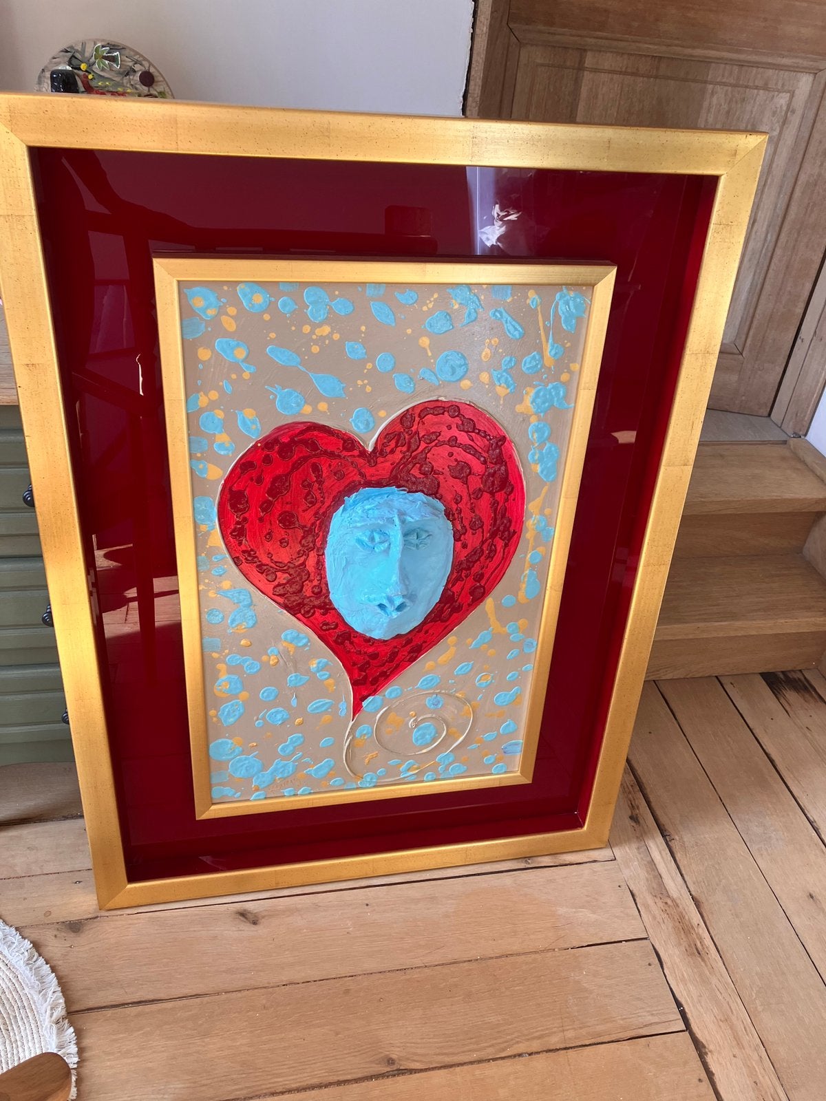 Schilderij / kunstwerk van Jean Koumy, Ophalen, Zo goed als nieuw