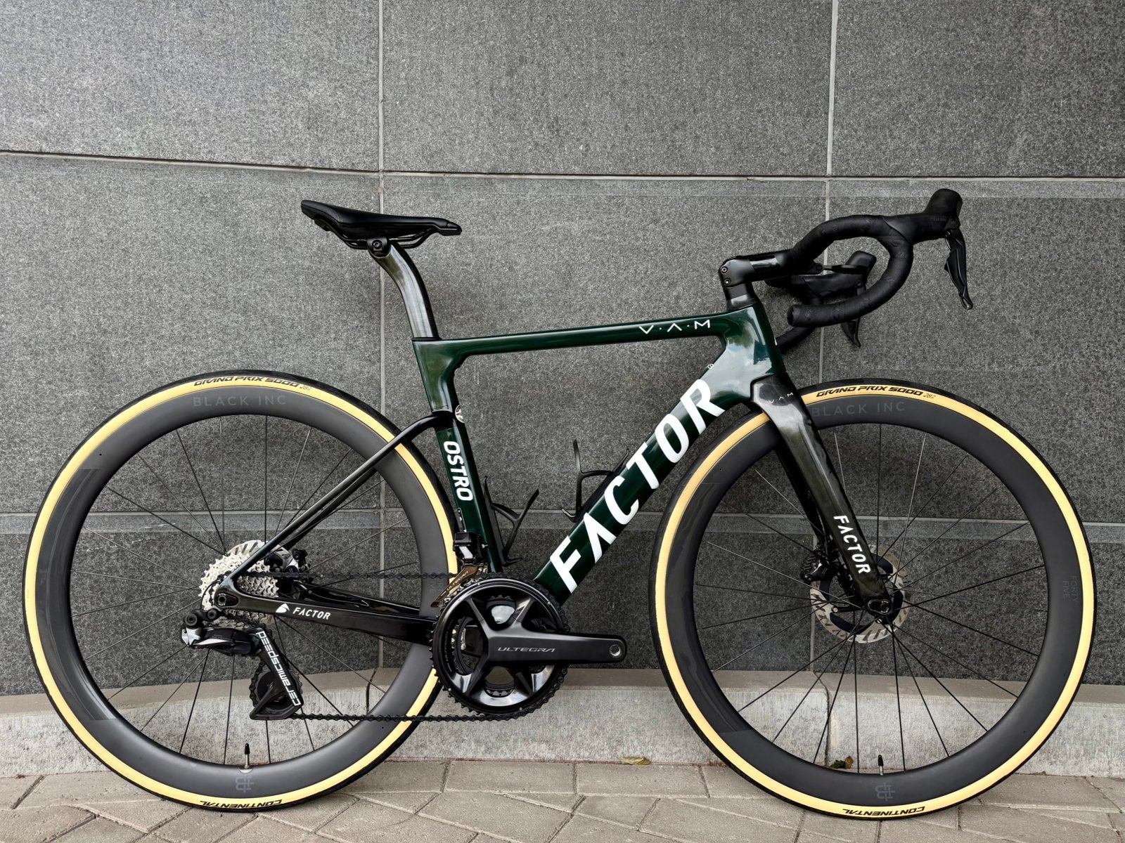 Factor Ostro VAM Ultegra Di2 [52cm], Vélos & Vélomoteurs, Autres marques, 49 à 53 cm, Comme neuf, Enlèvement